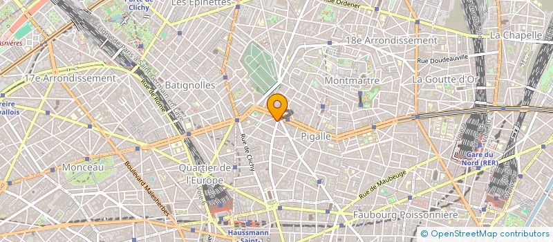 localisation de l'entreprise SYND.COPR. 83 RUE BLANCHE 75009 PARIS RE  PARIS