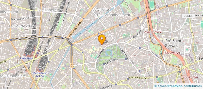 localisation de l'entreprise SYND.COPR. 84 RUE VICTOR HUGO   BOIS COL  PARIS