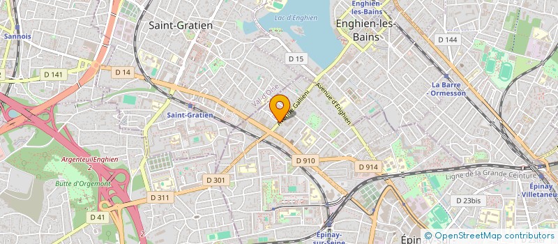 localisation de l'entreprise SYND.COPR. 86 88 AV. GALLIENI 93 EPINAY à EPINAY-SUR-SEINE