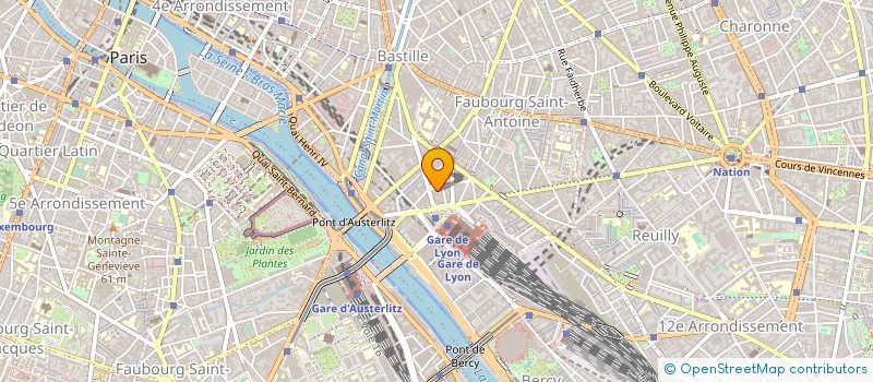 localisation de l'entreprise SYND.COPR. 88 BD RICHARD LENOIR 75011 PA  PARIS