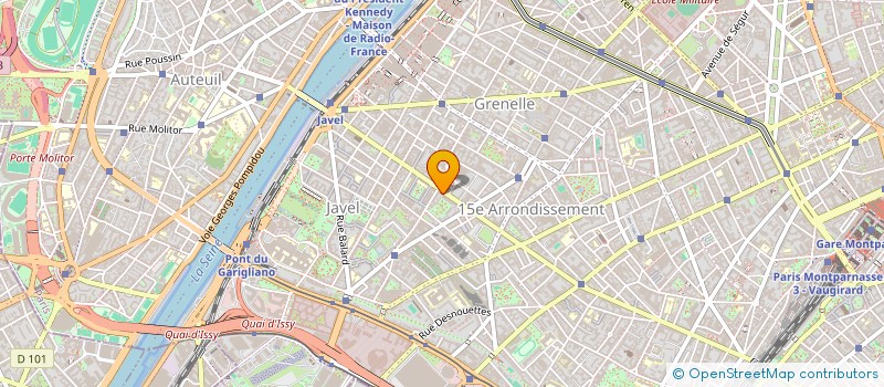 localisation de l'entreprise SYND COPR 88 RUE DE LA CONVENTION 75015 PARIS  PARIS