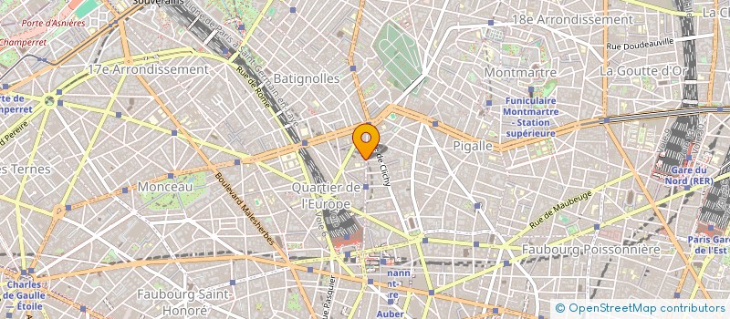 localisation de l'entreprise SYND.COPR. 88 RUE DUHESME 75018 PARIS RE  PARIS