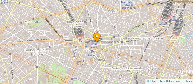 localisation de l'entreprise SYND.COPR. 89 RUE DE LA VICTOIRE 75009 P  PARIS