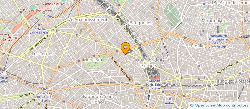 localisation de l'entreprise SYND COPR 89 RUE DU ROCHER 75008 PARIS  PARIS