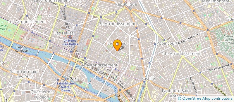 localisation de l'entreprise SYND.COPR. 8B -10 RUE FONDARY 75015 PA  PARIS