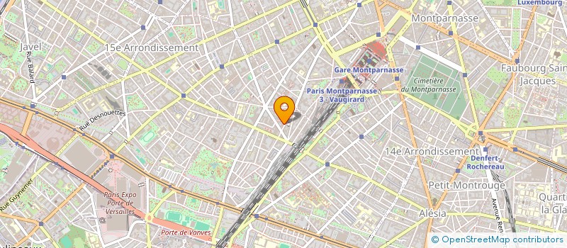 localisation de l'entreprise SYND.COPR. 8B RUE MADEMOISELLE  75015 PA  PARIS