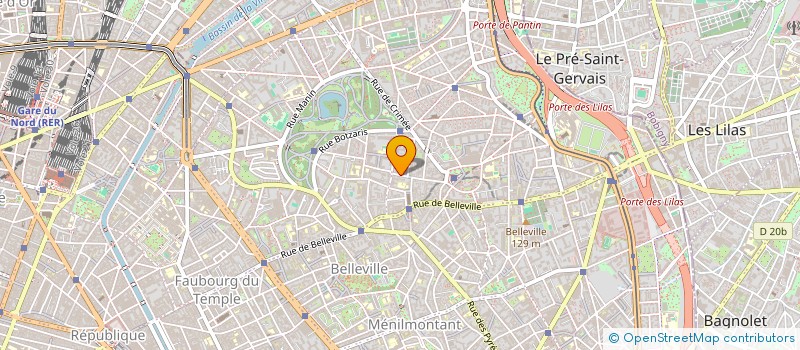 localisation de l'entreprise SYND COPR 9-11 R DES SOLITAIRES  PARIS