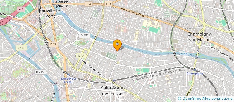 localisation de l'entreprise SYND COPR 9-9 BIS AV FRANCIS GARNIER à SAINT-MAUR-DES-FOSSES