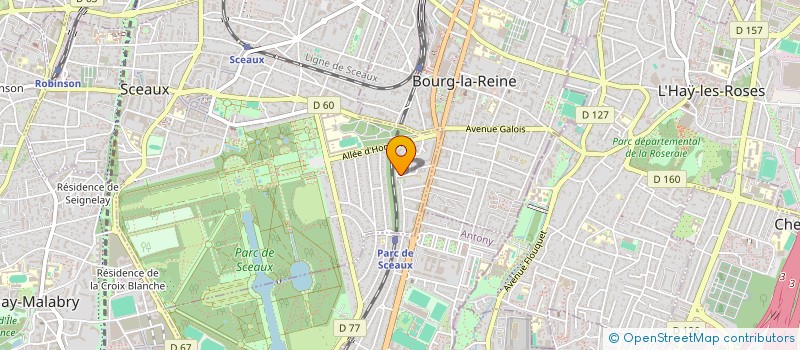 localisation de l'entreprise SYND COPR 9 ALLEE DE TREVISE 92330 SCEAUX à SCEAUX