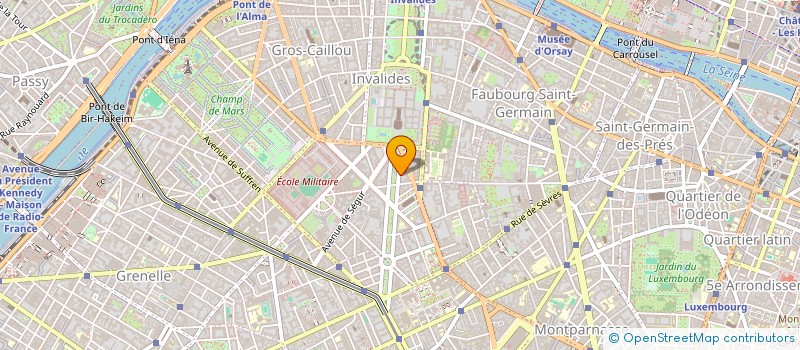 localisation de l'entreprise SYND.COPR. 9 AV DE BRETEUIL     75007 PA  PARIS