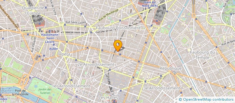 localisation de l'entreprise SYND.COPR. 9 PASS GEFFROY       DIDELOT  PARIS