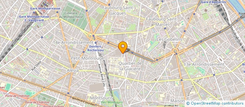 localisation de l'entreprise SYND COPR 9 R FERRUS 75014 PARIS  PARIS