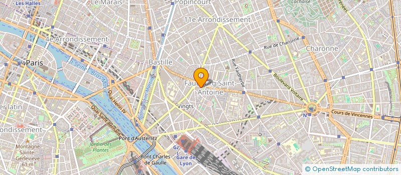 localisation de l'entreprise SYND.COPR. 9 RUE ANTOINE VOLLON 75012 PA  PARIS