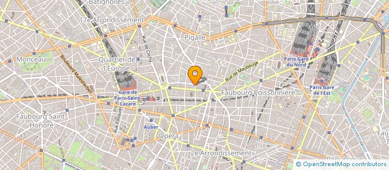 localisation de l'entreprise SYND.COPR. 9 RUE ARISTIDE BRIAND 75018  PARIS