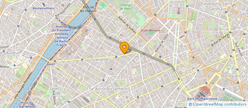 localisation de l'entreprise SYND.COPR. 9 RUE BAILLOU PARIS  14 REP P  PARIS