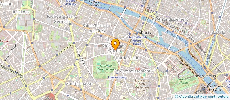 localisation de l'entreprise SYND.COPR. 9 RUE CASIMIR        DELAVIGN  PARIS