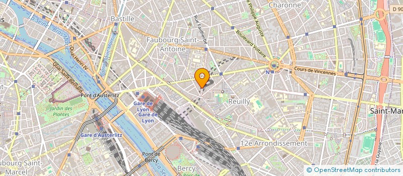 localisation de l'entreprise SYND.COPR. 9 RUE DE CHALIGNY    75012 PA  PARIS