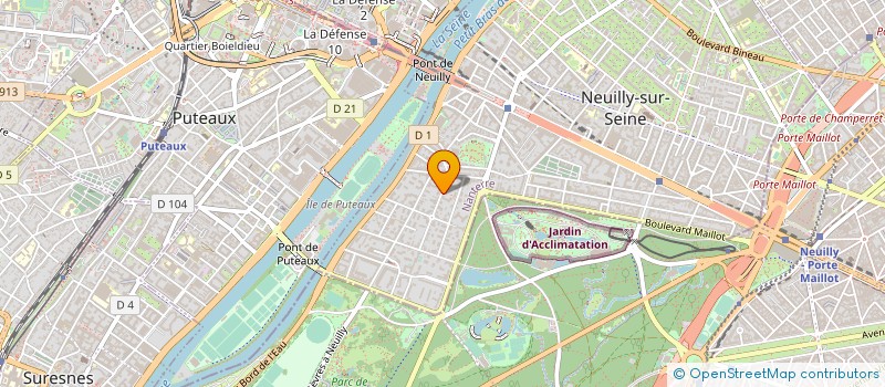 localisation de l'entreprise SYND COPR 9 RUE DELABORDERE 92 NEUILLY à NEUILLY-SUR-SEINE