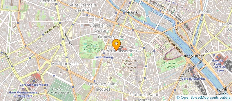 localisation de l'entreprise SYND COPR 9 RUE FOSSES ST JACQUES  PARIS
