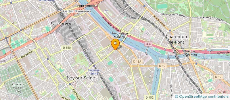 localisation de l'entreprise SYND.COPR. 9 RUE LENINE 94200 à IVRY-SUR-SEINE