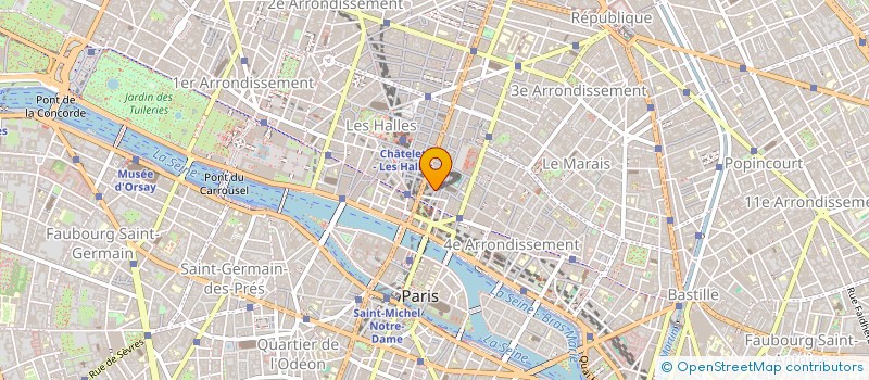 localisation de l'entreprise SYND.COPR. 9 RUE NICOLAS FLAMEL 75004 PA  PARIS