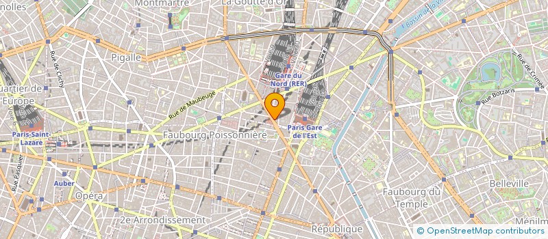 localisation de l'entreprise SYND.COPR. 90 BD MAGENTA 75010  PARIS RE  PARIS
