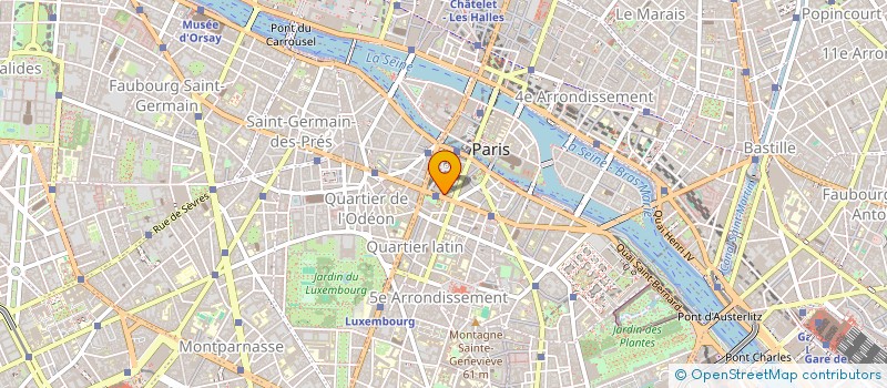 localisation de l'entreprise SYND.COPR. 90 BD SAINT GERMAIN  75005 PA  PARIS