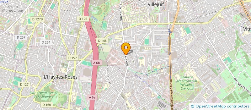 localisation de l'entreprise SYND COPR 90 RUE DE CHEVILLY à VILLEJUIF