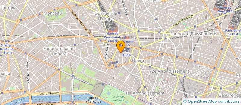 localisation de l'entreprise SYND.COPR. 90 RUE DU FG SAINT   HONORE 7  PARIS