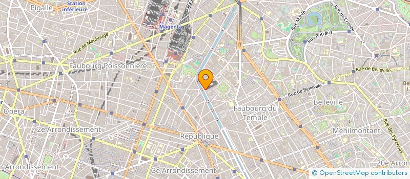 localisation de l'entreprise SYND.COPR. 94 QUAI DE JEMMAPES  PARIS 10  PARIS