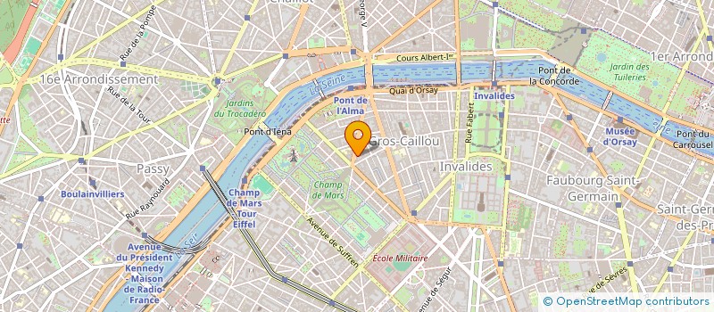 localisation de l'entreprise SYND.COPR. 94 RUE DE SEVRES     75007 PA  PARIS