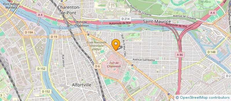 localisation de l'entreprise SYND.COPR. 95 AV. DU GAL LECLERC 94 MAIS à MAISONS-ALFORT