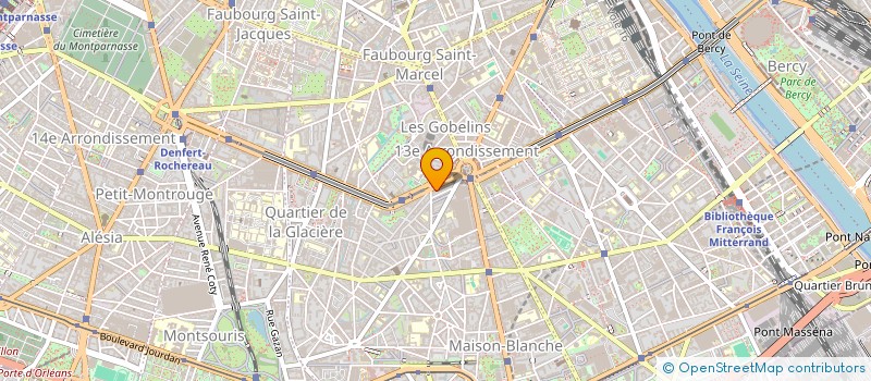 localisation de l'entreprise SYND.COPR. 95 RUE DE LA TOMBE   ISSOIRE  PARIS