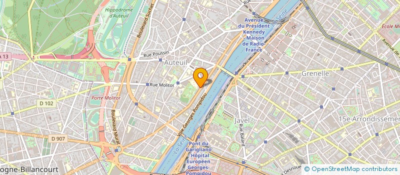 localisation de l'entreprise SYND.COPR. 96 AV DE VERSAILLES  75016 PA  PARIS