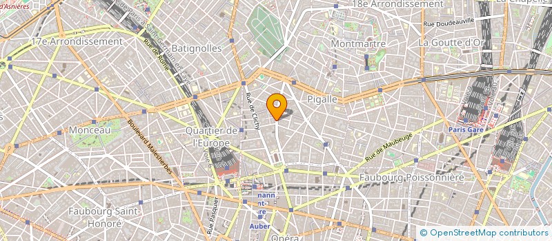 localisation de l'entreprise SYND.COPR. 96 RUE LEGENDRE 75017 PARIS R  PARIS