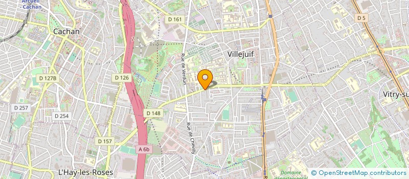 localisation de l'entreprise SYND.COPR 99 AV DE LA REPUBLIQUE - VILLEJUIF à VILLEJUIF