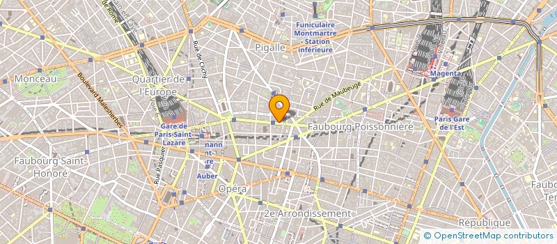localisation de l'entreprise SYND.COPR. 99 RUE ORFILA 75020  PARIS RE  PARIS
