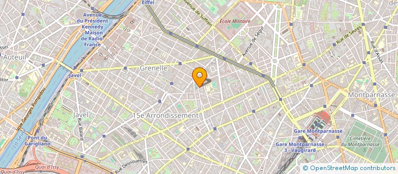 localisation de l'entreprise SYND COPR 9B R QUINAULT 75015  PARIS