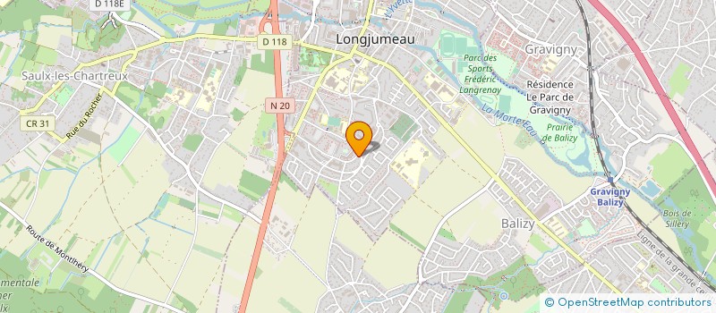 localisation de l'entreprise SYND.COPR. BD DR CATHELIN 91 LONGJUME à LONGJUMEAU