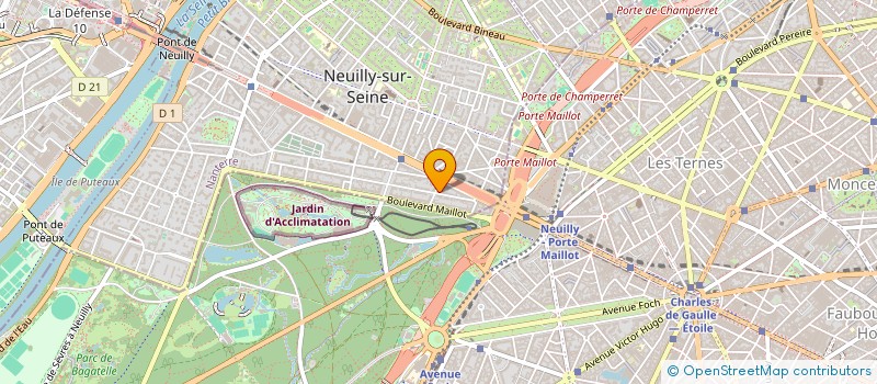 localisation de l'entreprise SYND.COPR. CHARLES LAFFITTE à NEUILLY-SUR-SEINE