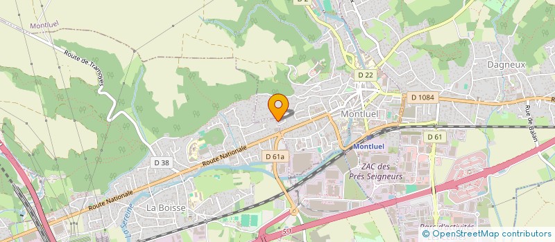 localisation de l'entreprise SYND COPR CHARTINIERES à DAGNEUX