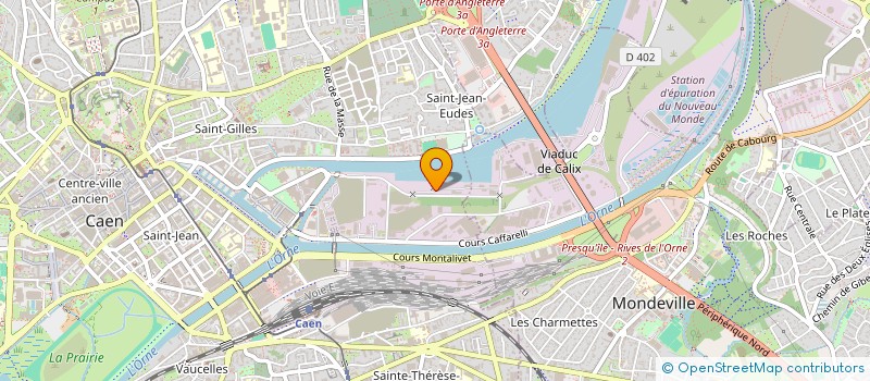 localisation de l'entreprise SYND COPR CITE LAMY à CAEN