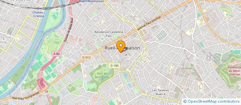 localisation de l'entreprise SYND.COPR. CLOS DE LOUVECIENNES 78 LOUVE  LOUVECIENNES