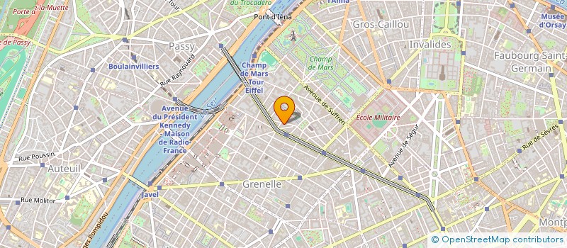 localisation de l'entreprise SYND COPR DAO 13 R DANIEL STERN 75015 PARIS  PARIS