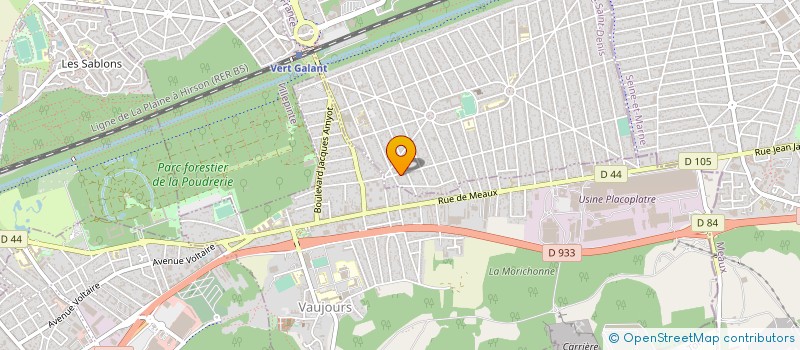 localisation de l'entreprise SYND.COPR. DE L AV. DES CAPUCINES 93 TRE à TREMBLAY-EN-FRANCE