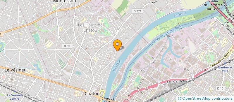 localisation de l'entreprise SYND.COPR. DE L UNITE COOPERATIVE HABITA  CHATOU