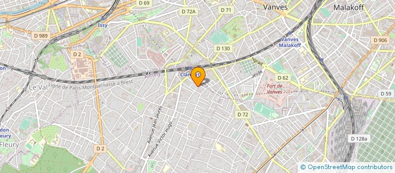 localisation de l'entreprise SYND.COPR. DE LA RES. DES GARREMEN à CLAMART