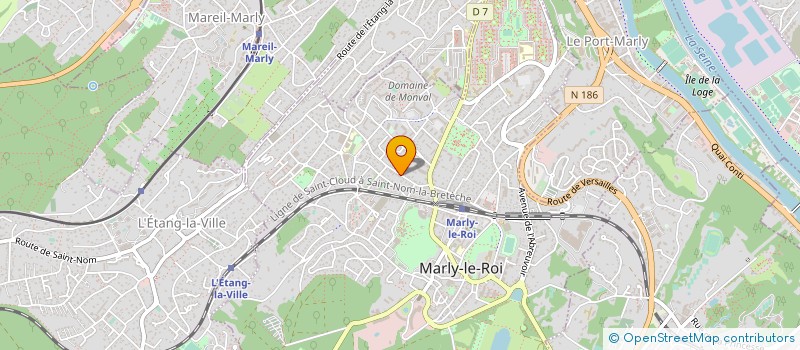 localisation de l'entreprise SYND COPR DE LA RES MONTVAL 78  MARLY LE à MARLY-LE-ROI