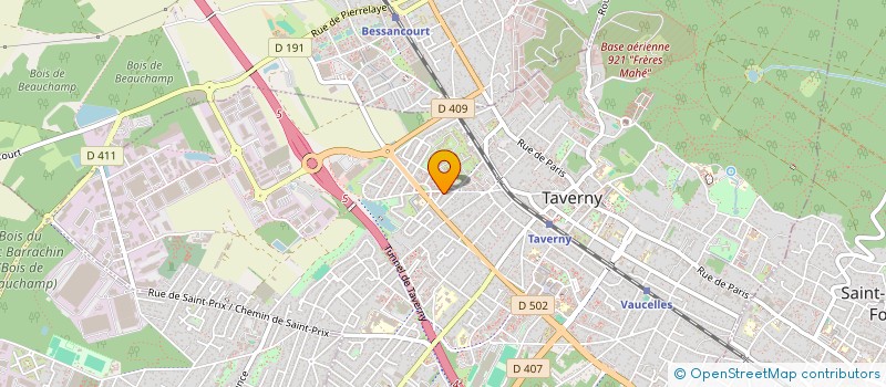 localisation de l'entreprise SYND COPR DE LA RUE DE PIERRELAYE 95 TAV à TAVERNY