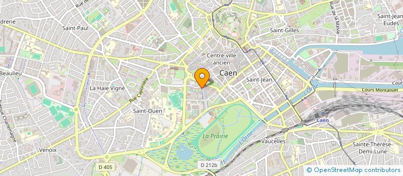localisation de l'entreprise SYND COPR DES AMIRAUX à CAEN